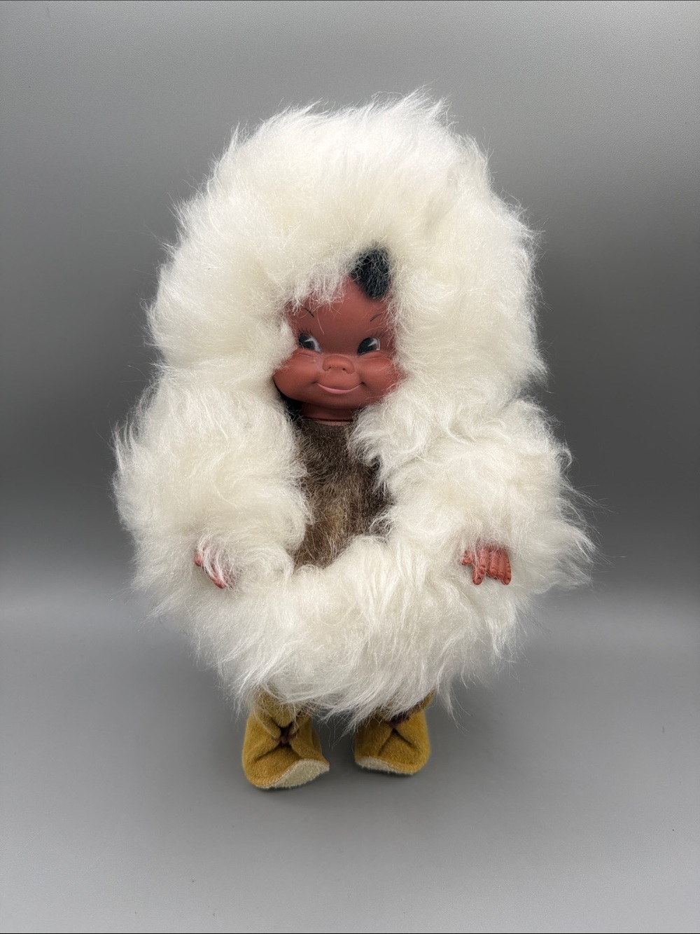 Vintage 1970s Vagabond Intuit Artic Indigenous Eskimo Doll